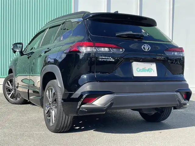 トヨタ カローラ クロス Z 福岡県 2022(令4)年 5.2万km アティチュードブラックマイカ トヨタセーフティセンス/バックカメラ/レーンキープアシスト/コーナーセンサー/BT/ETC/USB/純正フロアマット/純正アルミホイール/モデリスタエアロパーツ/プッシュスタート/スマートキー/オートハイビーム/LEDヘッド/ガラスルーフ/ルーフレール