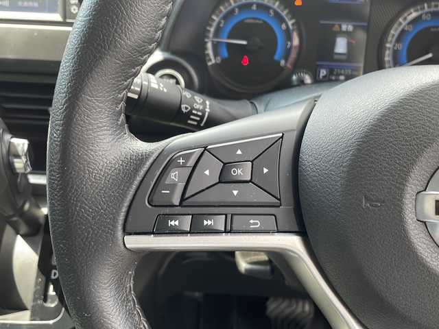 日産 デイズ ハイウェイスターX 沖縄県 2021(令3)年 2.2万km チタニウムグレーメタリック 純正オプションナビ　/フルセグＴＶ　/オーディオ（ＣＤ、Ｂｌｕｅｔｏｏｔｈ、ＳＤ、ＵＳＢ）/全方位カメラ　/スマートキー　/プッシュスタート　/ＥＴＣ　/ＬＥＤヘッドライト　/フォグライト　/ミラー型前後ドライブレコーダー/ステアリングスイッチ