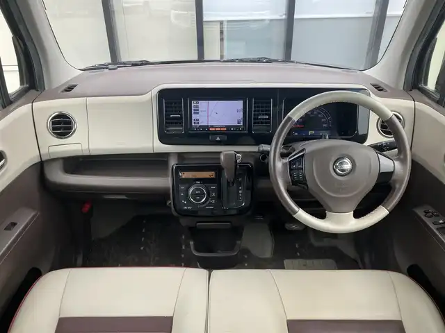 日産 モコ ドルチェX FOUR 道南・函館 2013(平25)年 3.7万km ミステリアスバイオレットパール /純正メモリーナビ//フルセグTV//バックカメラ//寒冷地仕様//運転席シートヒーター//HIDヘッドライト//フォグランプ//アイドリングストップ