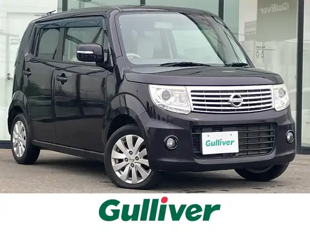 日産 モコ ドルチェX FOUR 道南・函館 2013(平25)年 3.7万km ミステリアスバイオレットパール /純正メモリーナビ//フルセグTV//バックカメラ//寒冷地仕様//運転席シートヒーター//HIDヘッドライト//フォグランプ//アイドリングストップ