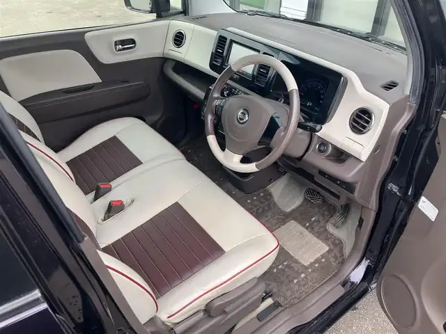 日産 モコ ドルチェX FOUR 道南・函館 2013(平25)年 3.7万km ミステリアスバイオレットパール /純正メモリーナビ//フルセグTV//バックカメラ//寒冷地仕様//運転席シートヒーター//HIDヘッドライト//フォグランプ//アイドリングストップ