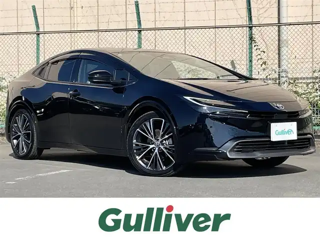 トヨタ プリウス Z 東京都 2025(令7)年 1.9万km ブラック 純正ナビ　/フルセグ　/Ｂｌｕｅｔｏｏｔｈ　/全周囲カメラ　/ＵＳＢ　/デジタルインナーカメラ　/電動リアゲート　/シートヒーター　/シートベンチレーション　/追従型クルコン　/シートメモリー　/ステアリングヒーター/BSM/ドライブモード/ヘッドライトレベライザー/ドアバイザー/衝突被害軽減システム