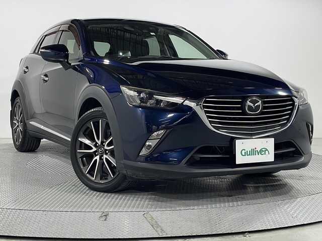 マツダ ＣＸ－３ XD ツーリング Lパッケージ 広島県 2016(平28)年 6.1万km ディープクリスタルブルーマイカ BOSEサウンド/シートヒーター/ヘッドアップディスプレイ/ブラインドスポットモニター/バックカメラ/レーダークルーズコントロール/車線逸脱警報/衝突軽減ブレーキ/オートハイビーム/誤発進抑制機能/パドルシフト/純正18インチAW/LEDヘッドランプ/ETC/ドライブレコーダー