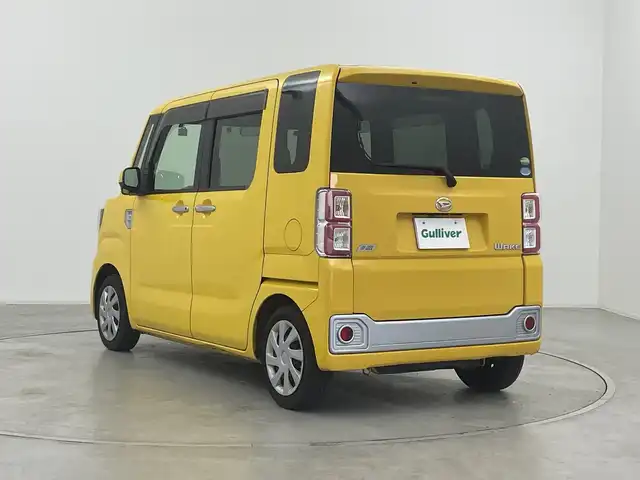 ダイハツ ウェイク L SA 群馬県 2015(平27)年 9.5万km フェスタイエロー 純正８型ナビ　バックカメラ　フルセグＴＶ　片側電動スライドドア　ＥＴＣ　衝突被害軽減ブレーキ　ＬＥＤヘッドライト　オートライト　スマートキー　社外アルミホイール積込　ドラレコ　オートエアコン　禁煙