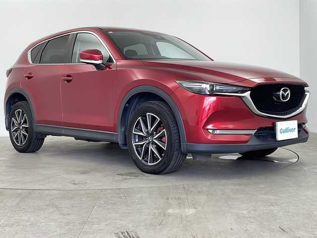 マツダ ＣＸ－５ XD 鹿児島県 2017(平29)年 5.9万km ソウルレッドクリスタルM 純正ナビ/（CD/DVD/BT/フルセグTV）/クルーズコントロール　/バックカメラ　/サイドカメラ　/オートワイパー　/電動パーキングブレーキ　/ステアリング　/純正フロアマット　/プッシュスタートボタン　/純正フロアマット/純正アルミホイール