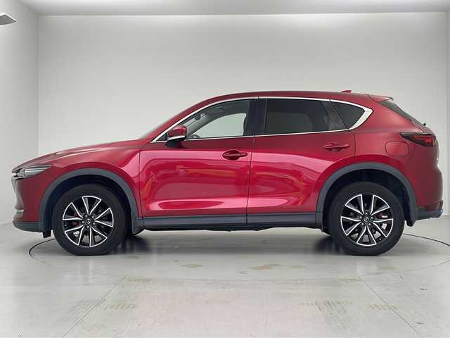 マツダ ＣＸ－５ XD 茨城県 2017(平29)年 5.9万km ソウルレッドクリスタルM 純正ナビ/（CD/DVD/BT/フルセグTV）/クルーズコントロール　/バックカメラ　/サイドカメラ　/オートワイパー　/電動パーキングブレーキ　/ステアリング　/純正フロアマット　/プッシュスタートボタン　/純正フロアマット/純正アルミホイール