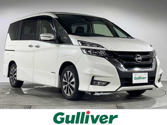 日産 セレナ ハイウェイスターVセレクションⅡ 福岡県 2019(平31)年 8万km ブリリアントホワイトパール 純正9インチメモリナビ/・CD/DVD/BT/フルセグTV/・全方位モニター/エマージェンシーブレーキ/プロパイロット/オートハイビーム/パーキングアシスト/インテリジェントルームミラー/両側パワースライドドア/前方ドライブレコーダー/ETC/革巻きステアリング/・ステアリングリモコン/オートブレーキホールド/・電子パーキング/LEDヘッドライト/・オートライト/・フォグランプ