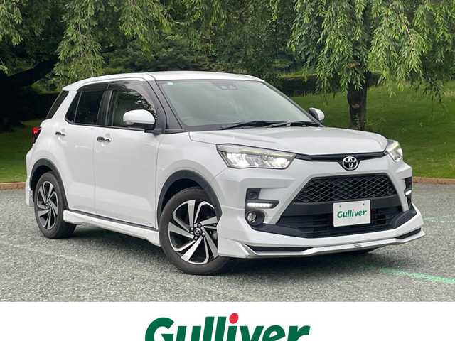 トヨタ ライズ Z 静岡県 2020(令2)年 5万km シャイニングホワイトパール 1オーナー/衝突軽減B/レーサークルコン /モデリスタフルエアロ/純正9型ナビ/地デジ/Bカメラ/ビルトインETC/ドラレコ/前席シートヒーター/LEDシーケンシャルターンランプ/LEDフォグ/純正17インチAW/スマートキー/スペアキー/保証書/取扱説明書/記録簿