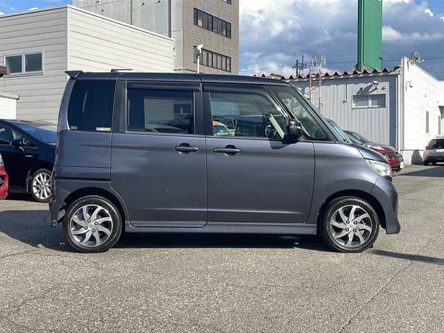 スズキ パレット ＳＷ XS 福井県 2011(平23)年 8.5万km ルナグレーパールメタリック ワンオーナー/社外HDDナビゲーション/フルセグテレビ /4WD/シートヒーター /片側電動スライドドア/オートライト/プッシュスタート/スマートキー/電動格納ミラー/ドアバイザー/HIDヘッドライト/フォグランプ/純正14インチアルミホイール/保証書/取扱説明書