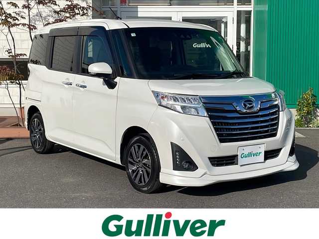 ダイハツ トール カスタムG リミテッドⅡ SAⅢ 青森県 2020(令2)年 5.1万km パールホワイトⅢ 4WD/寒冷地仕様/純正SDナビ・フルセグTV/CD・DVD・Bluetooth・SD/パノラマモニター/両側パワースライドドア/前席シートヒーター/衝突軽減ブレーキ/オートハイビーム/車線逸脱警報/オートハイビーム/クルーズコントロール/純正エンジンスターター/ワイパーデアイサー/ナビ連動前方ドライブレコーダー/ETC/LEDヘッドライト/LEDフォグランプ/純正14インチアルミ/純正フロアマット/ステアリングリモコン/スマートキー/プッシュスタート