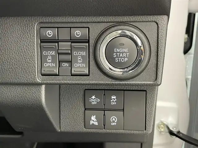 ダイハツ ムーヴ キャンバス ストライプス G 愛知県 2024(令6)年 0.3万km シャイニングホワイトパール/ファインミントメタリック 純正ナビ　全方位カメラ　禁煙車　フルセグＴＶ　Ｂｌｕｅｔｏｏｔｈ　シートヒーター　ドリンクホルダーヒーター　両側パワスラ　スマアシIII　衝突軽減装置　コーナーセンサー　ＬＥＤオートライト　電動パーキング　