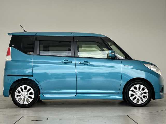 スズキ ソリオ HV MZ 愛知県 2019(平31)年 2.5万km ネオンブルーM 純正8型ナビ　SDカードなし/全方位カメラ/両側パワースライドドア/レーダークルーズコントロール/シートヒーター/バックカメラ/コーナーセンサー/純正アルミホイール/パドルシフト/LEDヘッドライト/ドライブレコーダー/ETC/衝突軽減システム/フルセグ/CD DVD/Bluetooth/ステアリングスイッチ/スマートキー/プッシュスタート