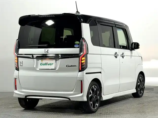 ホンダ Ｎ ＢＯＸ カスタム G L ターボ ホンダセンシング 大阪府 2019(令1)年 3.3万km プラチナホワイトパール 純正8incナビTV バックカメラ 両側パワースライドドア ハーフレザー レーダークルコン 衝突軽減ブレーキ レーンアシスト スマートキー プッシュスタート オートライト ドライブレコーダー ETC