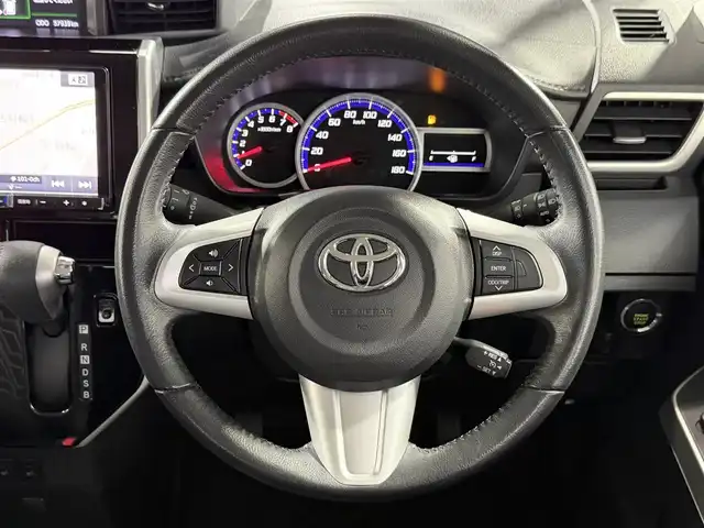 トヨタ ルーミー カスタムG 大阪府 2019(平31)年 5.8万km ブラックマイカメタリック ALPINE9incナビTV バックカメラ 両側パワースライドドア シートヒーター クルーズコントロール 衝突軽減ブレーキ レーンアシスト オートハイビーム スマートキー プッシュスタート クリアランスソナー ETC