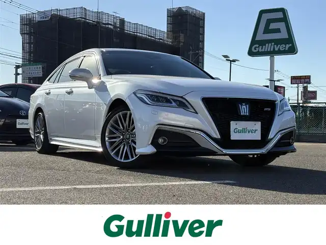 トヨタ クラウン ハイブリッド RS 大分県 2021(令3)年 2.3万km プレシャスホワイトパール ・純正ナビ(CD/DVD/BT/USB)/・バックカメラ/・フルセグテレビ/・プリクラッシュセーフティ/・ブラインドスポットモニター/・コーナーセンサー/・オートハイビーム/・MTモード付きAT/・ETC/・ドライブレコーダー/・ブレーキホールド/・パワーシート/・シートヒーター/・スマートキー/・プッシュスタートボタン