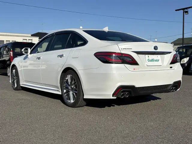 トヨタ クラウン ハイブリッド RS 大分県 2021(令3)年 2.3万km プレシャスホワイトパール ・純正ナビ(CD/DVD/BT/USB)/・バックカメラ/・フルセグテレビ/・プリクラッシュセーフティ/・ブラインドスポットモニター/・コーナーセンサー/・オートハイビーム/・MTモード付きAT/・ETC/・ドライブレコーダー/・ブレーキホールド/・パワーシート/・シートヒーター/・スマートキー/・プッシュスタートボタン