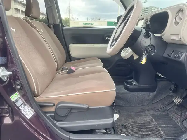 ダイハツ ミラ ココア プラスX スペシャルコーデ 島根県 2014(平26)年 8.8万km プラムブラウンクリスタルマイカ 純正ＳＤナビ　/フルセグＴＶ/ＤＶＤ再生/Ｂｌｕｅｔｏｏｔｈ接続　/バックカメラ/アイドリングストップ　/スマートキー　/プッシュスタート　/純正フロアマット　/社外１３インチアルミホイール