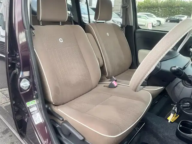 ダイハツ ミラ ココア プラスX スペシャルコーデ 島根県 2014(平26)年 8.8万km プラムブラウンクリスタルマイカ 純正ＳＤナビ　/フルセグＴＶ/ＤＶＤ再生/Ｂｌｕｅｔｏｏｔｈ接続　/バックカメラ/アイドリングストップ　/スマートキー　/プッシュスタート　/純正フロアマット　/社外１３インチアルミホイール