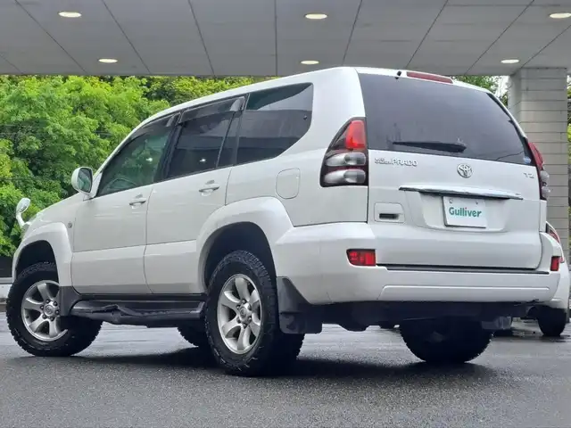 トヨタ ランドクルーザー プラド TZ 大阪府 2003(平15)年 10.9万km ホワイトパールクリスタルシャイン /４WD//純正DVDマルチナビ//トランスファー//HEIGHT COMTOROL//クルーズコントロール//社外ETC//バックカメラ//純正17インチアルミホイール//フロントセンサー//オートライト//Wエアバッグ//ABS//キーレス//取扱説明書有//スペアキー有