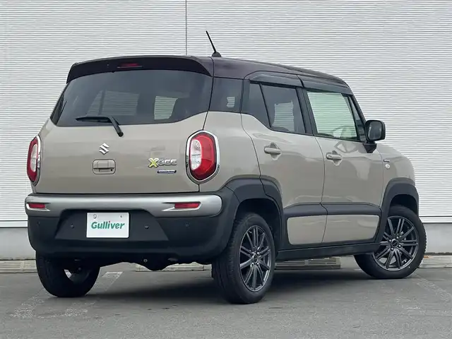 スズキ クロスビー HYBRID MV 秋田県 2024(令6)年 0.3万km キャラバンアイボリーパールメタリック/メロウディープレッド2トーン 衝突軽減システム/４WD/スマートキー/前席シートヒーター/コーナーセンサー/ワンオーナー/ダウンヒルアシストコントロール/レーンキープアシスト/アイドリングストップ/パーキングアシスト/プッシュスタート/パドルシフト/社外アルミ/純正フロアマット/純正ドアバイザー/オートライト/オートエアコン/パワーステアリング/パワーウィンドウ/横滑り防止/電動格納ウィンカーミラー/保証書/取扱説明書/記録簿