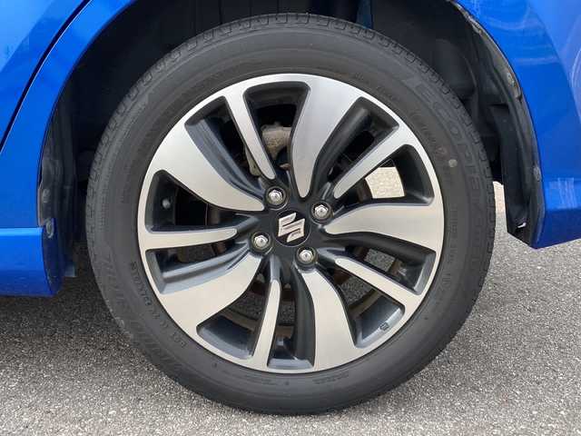 スズキ スイフト HYBRID RS 富山県 2018(平30)年 2.9万km スピーディーブルーM セーフティパッケージ/・デュアルセンサーブレーキサポート/・誤発進抑制機能/・車線逸脱警報機能/・先行車発進お知らせ機能/・アダプティブクルーズコントロール/・ふらつき警報機能/・ハイビームアシスト機能/純正SDナビ　CN-RZ83/（CD/DVD/USB/SD/BT/フルセグTV)/ステアリングリモコン/バックカメラ/パドルシフト/運転席シートヒーター/プッシュスタート・スマートキー/ETC/LEDヘッドライト/純正フロアマット・バイザー/スペアキー/保証書・取扱説明書