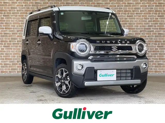 スズキ ハスラー Jスタイル 岩手県 2022(令4)年 1.3万km ブルーイッシュブラックパール ４WD/スズキセーフティサポート　/衝突被害軽減ブレーキ/シートヒーター/コーナーセンサー/レーンアシスト/アイドリングストップ/ヒルディセントコントロール/グリップコントロール/SNOWモード/横滑り防止装置/ETC/純正ディスプレイオーディオ（Bluetooth CD DVD USB AppleCarPlay AndroidAuto）/オートハイビーム/LEDヘッドライト/オートライト/オートエアコン/ステアリングスイッチ/純正１５インチアルミホイール/ドアミラーウインカー/シートバックテーブル