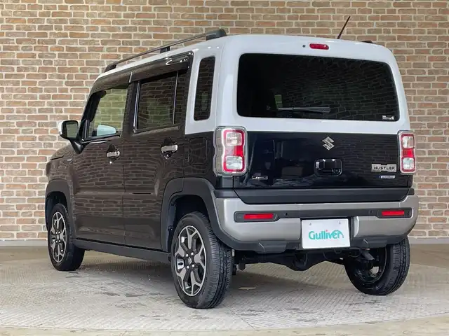 スズキ ハスラー Jスタイル 岩手県 2022(令4)年 1.3万km ブルーイッシュブラックパール ４WD/スズキセーフティサポート　/衝突被害軽減ブレーキ/シートヒーター/コーナーセンサー/レーンアシスト/アイドリングストップ/ヒルディセントコントロール/グリップコントロール/SNOWモード/横滑り防止装置/ETC/純正ディスプレイオーディオ（Bluetooth CD DVD USB AppleCarPlay AndroidAuto）/オートハイビーム/LEDヘッドライト/オートライト/オートエアコン/ステアリングスイッチ/純正１５インチアルミホイール/ドアミラーウインカー/シートバックテーブル