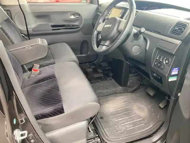 ダイハツ タント カスタム RS SA 岡山県 2014(平26)年 8.6万km ブラックマイカメタリック 純正メモリナビゲーション/(CD/DVD/SD/BT/USB/AUX/フルセグTV)/両側パワースライドドア/社外ドライブレコーダー前後/LEDEヘッドライト/スマートキー/ETC