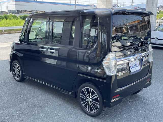 ダイハツ タント カスタム RS SA 愛知県 2014(平26)年 8.6万km ブラックマイカメタリック (株)IDOMが運営する【じしゃロン豊川店】の自社ローン専用車両になります。こちらは現金またはオートローンご利用時の価格です。自社ローンご希望の方は別途その旨お申付け下さい/ 純正メモリナビ/　◯ CD再生機能/　◯ DVD再生機能/　◯ フルセグTV/　◯ BT対応/ ETC/ 両側パワースライドドア/ プッシュスタート/ ドライブレコーダー/ ドアバイザー/ ウインカーミラー/ フロアマット