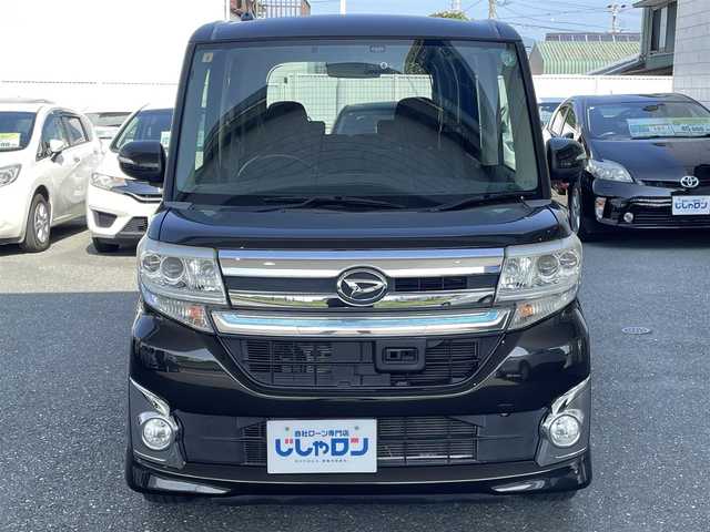 ダイハツ タント カスタム RS SA 愛知県 2014(平26)年 8.6万km ブラックマイカメタリック (株)IDOMが運営する【じしゃロン豊川店】の自社ローン専用車両になります。こちらは現金またはオートローンご利用時の価格です。自社ローンご希望の方は別途その旨お申付け下さい/ 純正メモリナビ/　◯ CD再生機能/　◯ DVD再生機能/　◯ フルセグTV/　◯ BT対応/ ETC/ 両側パワースライドドア/ プッシュスタート/ ドライブレコーダー/ ドアバイザー/ ウインカーミラー/ フロアマット