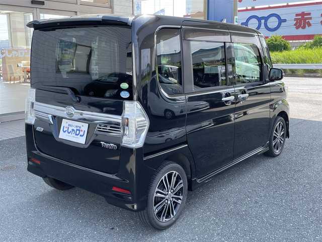 ダイハツ タント カスタム RS SA 愛知県 2014(平26)年 8.6万km ブラックマイカメタリック (株)IDOMが運営する【じしゃロン豊川店】の自社ローン専用車両になります。こちらは現金またはオートローンご利用時の価格です。自社ローンご希望の方は別途その旨お申付け下さい/ 純正メモリナビ/　◯ CD再生機能/　◯ DVD再生機能/　◯ フルセグTV/　◯ BT対応/ ETC/ 両側パワースライドドア/ プッシュスタート/ ドライブレコーダー/ ドアバイザー/ ウインカーミラー/ フロアマット