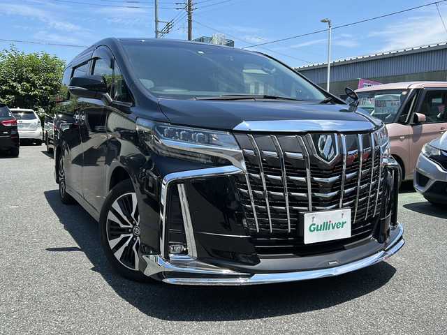 トヨタ アルファード S Cパッケージ 埼玉県 2023(令5)年 2.6万km ブラック ワンオーナー/トヨタセーフティセンス/ ・プリクラッシュセーフティ/ ・レーントレーシングアシスト/ ・レーダークルーズコントロール/ ・レーンディパーチャーアラート/ ・オートマチックハイビーム/ ・先行車発進アラーム/MODELLISTAエアロ/サンルーフ/純正オーディオディスプレイナビゲーション/AM/FM/BT/バックカメラ/ビルトインＥＴＣ/社外前後ドライブレコーダー(TZ-DR210)/両側パワースライドドア/運転席メモリーシート/ステアリングヒーター/ＬＥＤヘッドライト/フォグランプ/ドアバイザー/スペアキー１ヶ/保証書/取扱説明書
