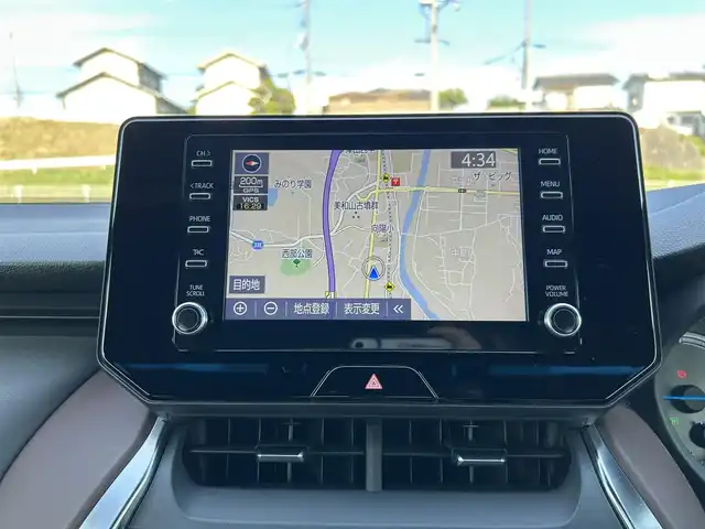 トヨタ ハリアー ハイブリッド G 岡山県 2020(令2)年 4.7万km プレシャスブラックパール 8インチディプレイオーディオ/Bluetooth、Apple Carplay/Android Auto、AM、FM/デジタルインナーミラー（前後録画機能付き）/ビルトインETC/運転席パワーシート/パワーバックドア/電動パーキングブレーキ/ブレーキホールド/トヨタセーフティセンス/・プリクラッシュセーフティ/・レーントレーシングアシスト/・レーダークルーズコントロール/・アダブティブハイビームシステム/・ロードサインアシスト/パーキングサポートブレーキ/先行車発進告知機能/車両接近通報装置
