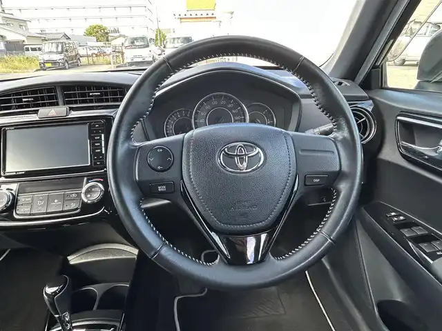 トヨタ カローラ フィールダー 1．5G ダブルバイビー 石川県 2018(平30)年 6.8万km ブラックマイカ ワンオーナー/SDナビ/フルセグテレビ/ETC/プッシュスタート/スマートキー/ドアバイザー/LEDヘッドライト/コーナーセンサー/オートライト/オートマチックハイビーム/アイドリングストップ
