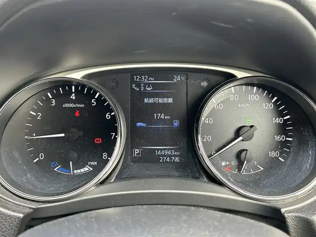 日産 エクストレイル ハイブリッド 20X エマージェンシーブレーキ 奈良県 2016(平28)年 14.5万km ブリリアントホワイトパール １オーナー/純正メーカーナビ/BT/CD/TV/AUX/USB//アラウンドビューカメラ/コーナーセンサー/レーダークルコン/横滑り防止装置/バックカメラ/ETC/ドラレコ/フルレザーシート/シートヒーター/電動リアゲート/フルフラットシート/ステアリングスイッチ/電格ミラー/オートLEDライト/純正フロアマット/保証書・取説・スペアキー付