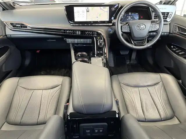 トヨタ ＭＩＲＡＩ Z エグゼクティブパッケージ 栃木県 2021(令3)年 1.3万km プレシャスホワイトパール ワンオーナー /禁煙車/パノラマルーフ/20インチWA/12.3インチディスプレイナビ/（Blu-ray/DVD/CD/SDAM/FM/USB/TV/Apple CarPlay/Android Auto/Bluetooth/Miracast）/JBLプレミアムサウンド/ETC2.0/トヨタセーフティセンス/・プリクラッシュセーフティ /・レーントレーシングアシスト/・ドライバー異常時対応システム /・レーダークルーズコントロール/・ロードサインアシスト/・アダプティブハイビームシステム/・オートマチックハイビーム/先行車発進告知機能/ブラインドスポットモニター/インテリジェントクリアランスソナー/リヤクロストラフィックオートブレーキ/パーキングサポートブレーキ/ヒルスタートアシストコントロール/トヨタチームメイト(アドバンスト パーク）/パノラミックビューモニター/デジタルインナーミラー/カラーヘッドアップディスプレイ /オートLEDヘッドライト/本革シート/全席パワーシート /全席シートヒーター/ベンチレーション/ハンドルヒーター/置くだけ充電/マルチカラーイルミネーション/スマートキー×2/カードキー/寒冷地仕様/保証書/取扱説明書