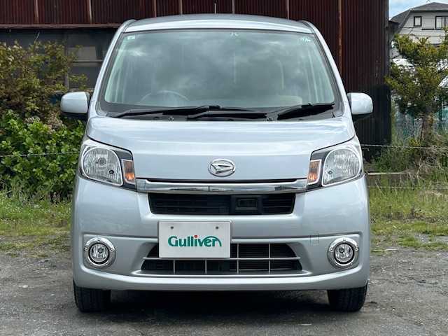 ダイハツ ムーヴ X SA 青森県 2013(平25)年 9.5万km ブライトシルバーメタリック ●記録簿6枚/●スマートキー/●衝突軽減ブレーキ/●新車時保証書
