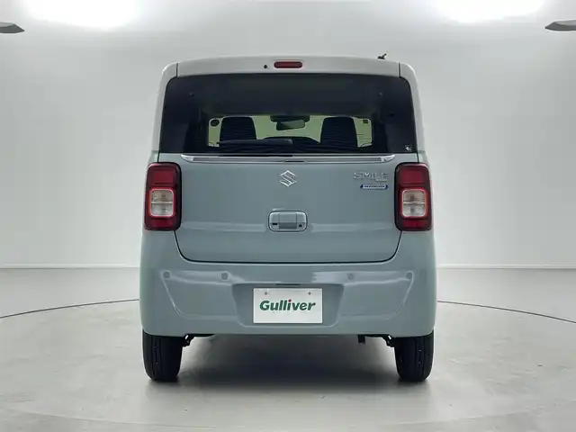 スズキ ワゴンＲ スマイル HYBRID X 福井県 2023(令5)年 0.6万km オフブルーメタリック/ホワイト2トーン スズキセーフティサポート/・衝突軽減ブレーキ/・車線逸脱警報機能/純正9型ナビゲーション/【AM/FM/CD/Bluetooth/フルセグTV/USB】/全方位カメラ/両側パワースライドドア/オートライト/LEDヘッドライド/プッシュスタート/スマートキー/取扱説明書/新車時保証書