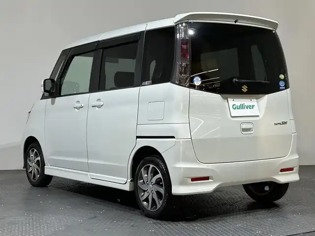 スズキ パレット ＳＷ XS 愛媛県 2010(平22)年 4.4万km パールホワイト 純正メモリーナビ（Ｂｌｕｅｔｏｏｔｈ　フルセグＴＶ　ＤＶＤ　ＣＤ　ＳＤ　）　ＥＴＣ　片側スライドドア　ハロゲンヘッドライト　Ｗエアーバック　オートライト　社外フロアマット　スマートキー　スペアーキー