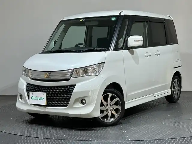 スズキ パレット ＳＷ XS 愛媛県 2010(平22)年 4.4万km パールホワイト 純正メモリーナビ（Ｂｌｕｅｔｏｏｔｈ　フルセグＴＶ　ＤＶＤ　ＣＤ　ＳＤ　）　ＥＴＣ　片側スライドドア　ハロゲンヘッドライト　Ｗエアーバック　オートライト　社外フロアマット　スマートキー　スペアーキー