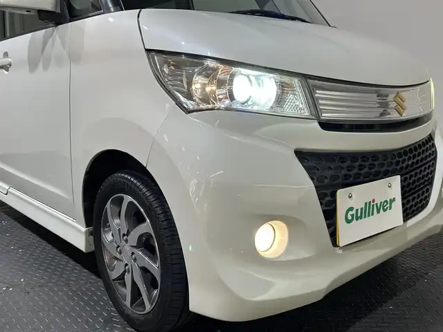 スズキ パレット ＳＷ XS 愛媛県 2010(平22)年 4.4万km パールホワイト 純正メモリーナビ（Ｂｌｕｅｔｏｏｔｈ　フルセグＴＶ　ＤＶＤ　ＣＤ　ＳＤ　）　ＥＴＣ　片側スライドドア　ハロゲンヘッドライト　Ｗエアーバック　オートライト　社外フロアマット　スマートキー　スペアーキー