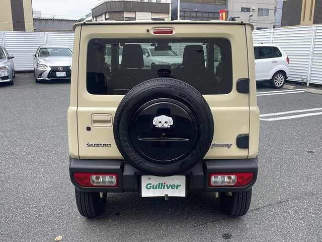 スズキ ジムニー XL 広島県 2019(令1)年 2.4万km シフォンアイボリーM /登録時走行距離/　　　　　　　23642キロ/ワンオーナー/4WD/純正ナビ/バックカメラ/地デジ/シートヒーター/スペアキー×１/ビルトインETC/新車時整備手帳/　　【保証書】/取扱説明書/