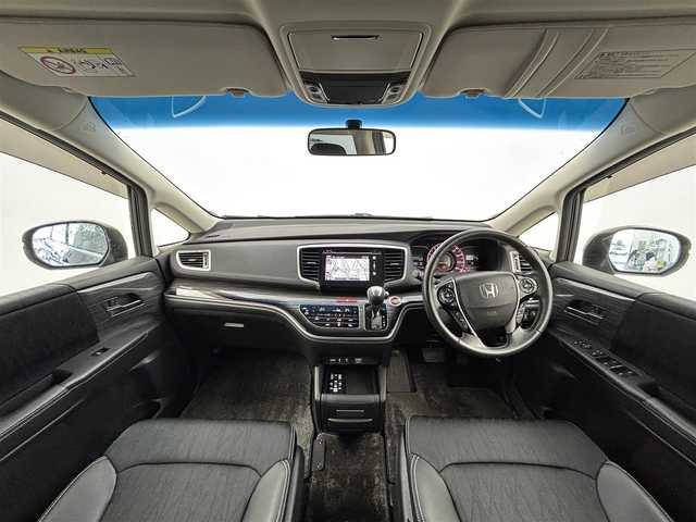 ホンダ オデッセイ アブソルート EX 愛知県 2014(平26)年 4.7万km プレミアムヴィーナスブラックP ・純正7インチナビ/・Bluetooth/・全方位カメラ/・フルセグTV/・9インチフリップダウンモニター/・衝突被害軽減システム/・横滑り防止装置/・クルーズコントロール/・オートライト/・両側パワースライドドア/・シートヒーター/・純正AW/・ETC/・プッシュスタート/・スマートキー/・スペアキー