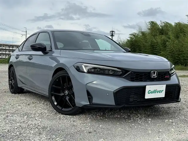 ホンダ シビック RS 兵庫県 2025(令7)年 0.1千km ソニックグレーパール Google搭載9インチディスプレイ/Bluetooth接続可/バックカメラ/ビルトインETC2.0/BOSEサウンド/フルセグTV/ワイヤレス充電/レーダークルコン/ステリモ/LEDヘッドライト/純正18インチAW