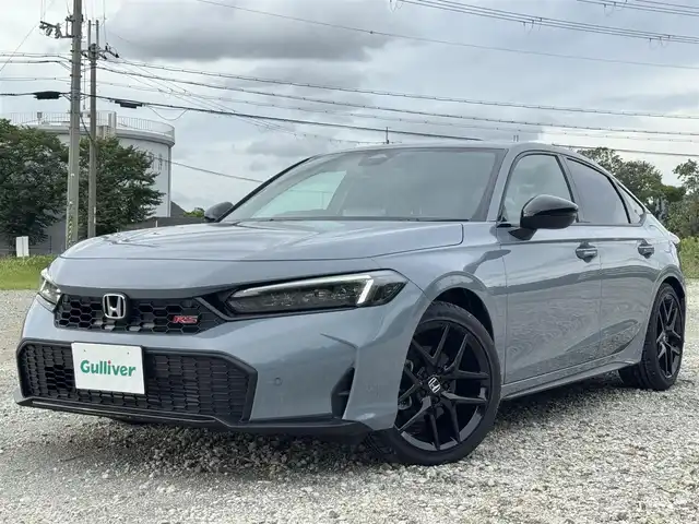 ホンダ シビック RS 兵庫県 2025(令7)年 0.1千km ソニックグレーパール Google搭載9インチディスプレイ/Bluetooth接続可/バックカメラ/ビルトインETC2.0/BOSEサウンド/フルセグTV/ワイヤレス充電/レーダークルコン/ステリモ/LEDヘッドライト/純正18インチAW