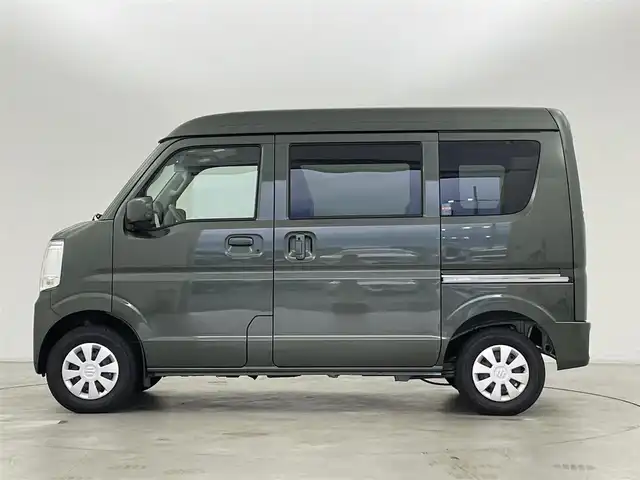 スズキ エブリイ JOINターボ 群馬県 2024(令6)年 0.1千km クールカーキPM 届出済未使用車（登録時走行距離：9Km）/純正7インチディスプレイオーディオ/・バックカメラ/・Bluetooth/AM/FM/USB/AppleCarPlay/AndroidAuto/運転席シートヒーター/両側パワースライドドア/アイドリングストップ/レーンキープアシスト/4WD/プリクラッシュセーフティシステム/LEDヘッドランプ/プッシュスタート/オートエアコン