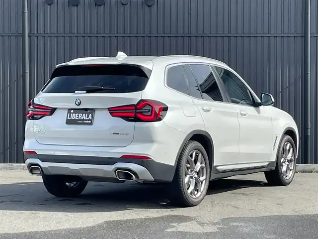 ＢＭＷ Ｘ３ xDrive20d 福島県 2023(令5)年 3.4万km ミネラルホワイト ワンオーナー/パノラマサンルーフ/Harman/Kardon/レザーシート/パワーシート/全席シートヒーター/前席ベンチレーション/ランバーサポート/後席シートリクライニング付き/後席ロールシェード/アクティブクルーズコントロール/レーンキープ/ブラインドスポット/純正ナビ/360°カメラ/フルセグTV/ジェスチャーコントロール/コンフォートアクセス/ミラー一体型ETC/アンビエントライト/前後ドライブレコーダー/ワイヤレス充電/電動リアゲート/コーナーセンサー/純正19インチAW/取扱説明書/保証書/スペアキー