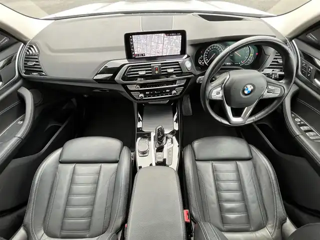 ＢＭＷ Ｘ３ xDrive20d Xライン 静岡県 2019(平31)年 2.6万km パール 黒革シート/メモリー付パワーシート/ヘッドアップディスプレイ/harman/kardonサウンド/シートヒーター /iDrive/(Bluetooth/AppleCarPlay/CD/USB/フルセグ)/インテリジェントセーフティー/ACC/ワイヤレスチャージング/360°カメラ/アダブティブLEDライト/コンフォートアクセス/ETC/ドライブレコーダー /保証書/取扱説明書