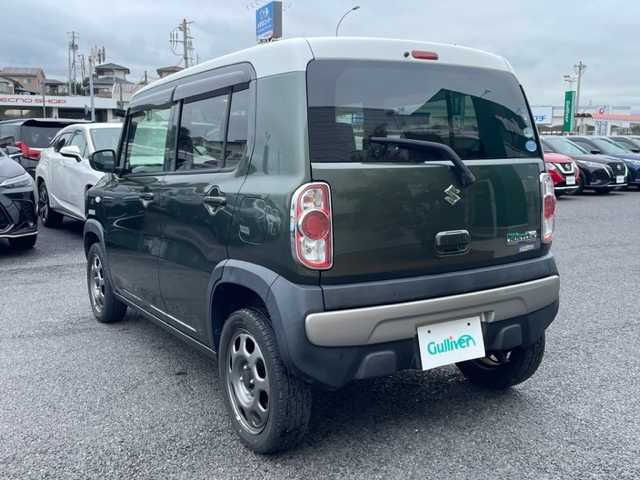 スズキ ハスラー G 茨城県 2016(平28)年 6.2万km クールカーキPM 社外ナビ　/-TV/BT/AM/FM/衝突軽減システム　/プッシュスタート　/ＥＴＣ　/アイドリングストップ　/コーナーセンサー前後　/シートヒーター　/純正アルミホイール　/純正フロアマット　/パワーステアリング　/パワーウィンドウ　/横滑り防止装置