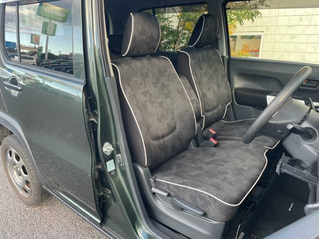 スズキ ハスラー G 茨城県 2016(平28)年 6.2万km クールカーキPM 社外ナビ　/-TV/BT/AM/FM/衝突軽減システム　/プッシュスタート　/ＥＴＣ　/アイドリングストップ　/コーナーセンサー前後　/シートヒーター　/純正アルミホイール　/純正フロアマット　/パワーステアリング　/パワーウィンドウ　/横滑り防止装置